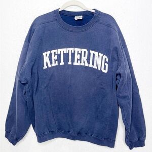 Vintage The Cotton Exchange Kettering Stitched Crew Neck Sweatshirt Size XL